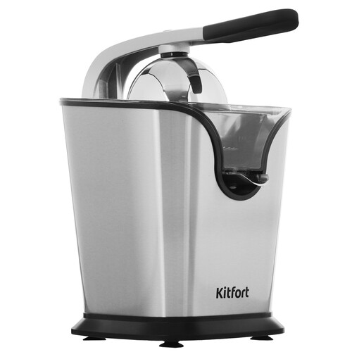 Купить Соковыжималка электрическая Kitfort KT-1169 серебристый  9285138. Характеристики, отзывы и цены в Донецке