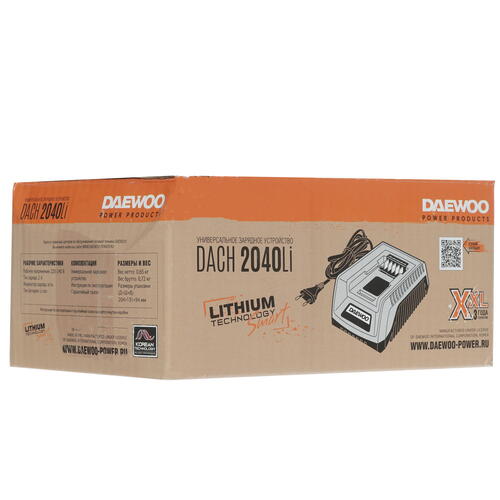 Купить Зарядное устройство DAEWOO DACH 2040Li 40V  1270871. Характеристики, отзывы и цены в Донецке