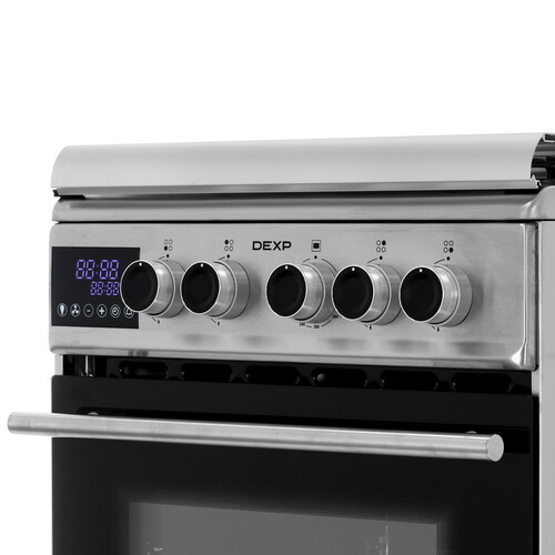 Купить Газовая плита DEXP G35-2 серебристый  9119564. Характеристики, отзывы и цены в Донецке