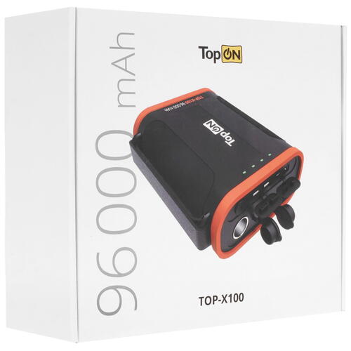 Купить Портативная зарядная станция TopON TOP-X100 черный  5059788. Характеристики, отзывы и цены в Донецке