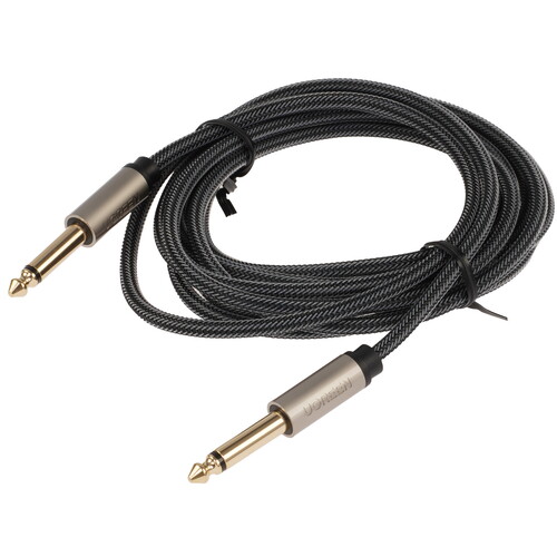 Купить Кабель   Ugreen jack 6.3 мм - jack 6.3 мм серый  9154930. Характеристики, отзывы и цены в Донецке