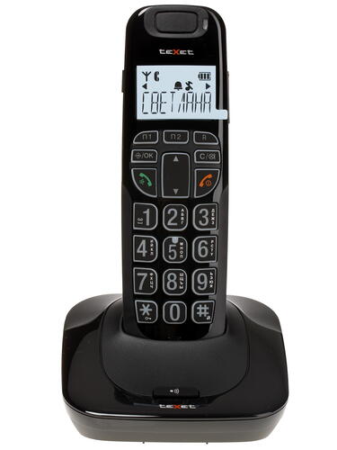 Купить Телефон беспроводной (DECT) teXet TX-D7505А  6731692. Характеристики, отзывы и цены в Донецке