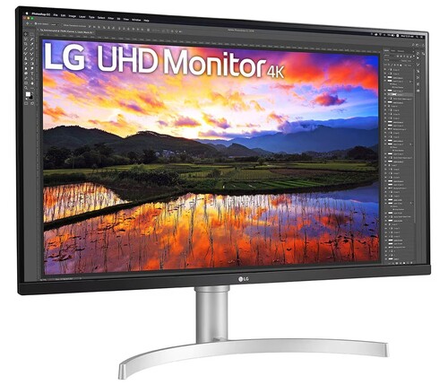 Купить 31.5" Монитор LG 32UN650K-W белый  5624345. Характеристики, отзывы и цены в Донецке