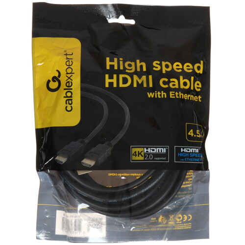 Купить Кабель  Cablexpert HDMI - HDMI, 4.5 м  7955414. Характеристики, отзывы и цены в Донецке