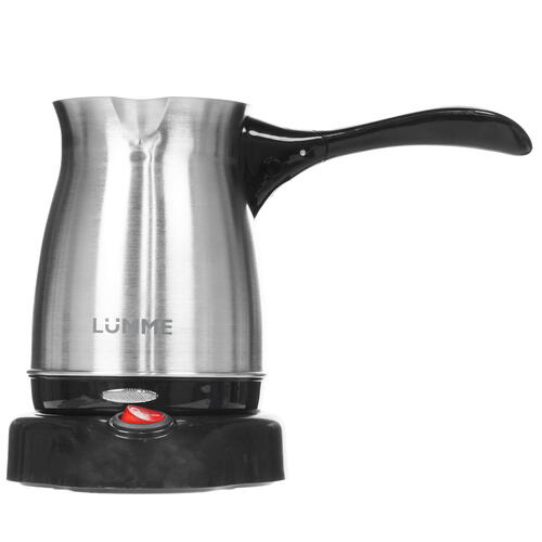 Купить Электрическая турка LUMME LU-1631 серебристый  8187746. Характеристики, отзывы и цены в Донецке