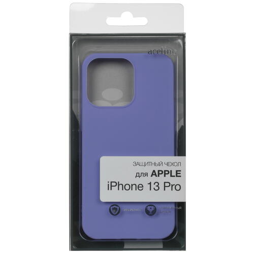 Купить Накладка  Aceline Fresh Color для Apple iPhone 13 Pro фиолетовый  4844431. Характеристики, отзывы и цены в Донецке