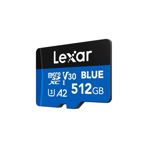 Купить Карта памяти Lexar Blue microSDXC 512 ГБ  5641136. Характеристики, отзывы и цены в Донецке