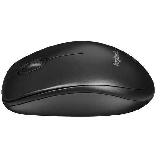 Купить Мышь проводная Logitech B100 [910-006605] черный  5435870. Характеристики, отзывы и цены в Донецке