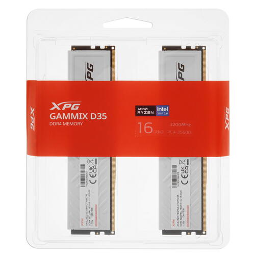 Купить Оперативная память ADATA XPG GAMMIX D35 [AX4U320016G16A-DTWHD35] 32 ГБ  5422785. Характеристики, отзывы и цены в Донецке