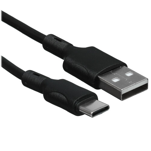 Купить Кабель круглый Leef USB Type-C - USB 2.0 Type-A черный 1 м  5608603. Характеристики, отзывы и цены в Донецке