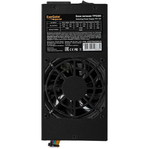 Купить Блок питания ExeGate TPS300 [ES279023RUS] черный  8187989. Характеристики, отзывы и цены в Донецке