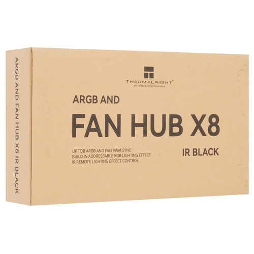 Купить Разветвитель питания и подсветки Thermalright TL-ARGB and FAN HUB x8 IR  5925179. Характеристики, отзывы и цены в Донецке
