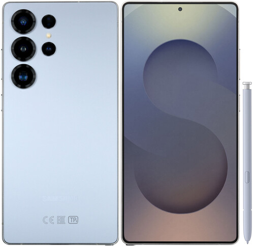 Купить 6.9" Смартфон Samsung Galaxy S25 Ultra 512 ГБ синий  5612754. Характеристики, отзывы и цены в Донецке