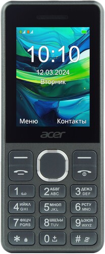 Купить Сотовый телефон Acer Disco DS24 серый  5457730. Характеристики, отзывы и цены в Донецке