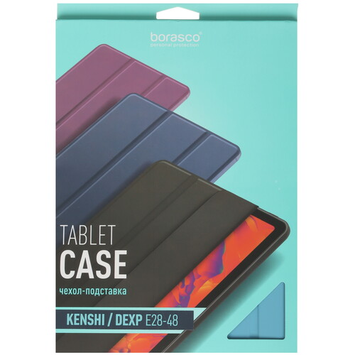 Купить Чехол-книжка BoraSCO для KENSHI E28/ Pad Lite E58 голубой  5611764. Характеристики, отзывы и цены в Донецке