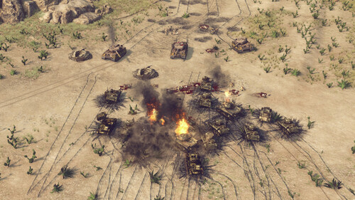 Купить Дополнение для игры Sudden Strike 4: Africa - Desert War (Steam)  5626968. Характеристики, отзывы и цены в Донецке