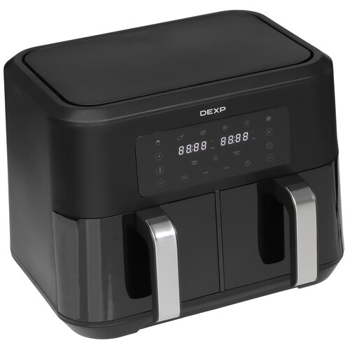 Купить Аэрогриль DEXP DAF-2208 DoubleFry черный  9208124. Характеристики, отзывы и цены в Донецке