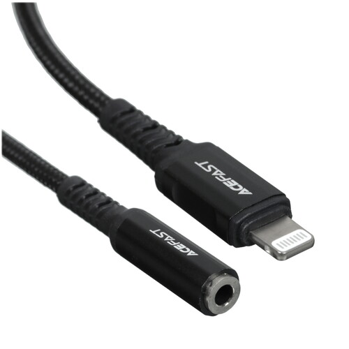 Купить Кабель   ACEFAST Lightning - jack 3.5 мм черный  5454873. Характеристики, отзывы и цены в Донецке
