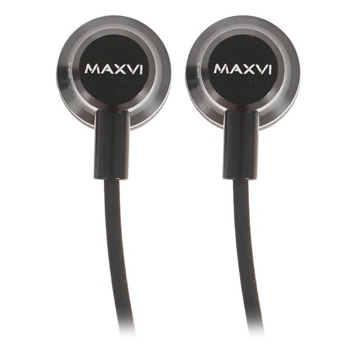 Купить Проводные наушники Maxvi MHF-04 черный  5360183. Характеристики, отзывы и цены в Донецке
