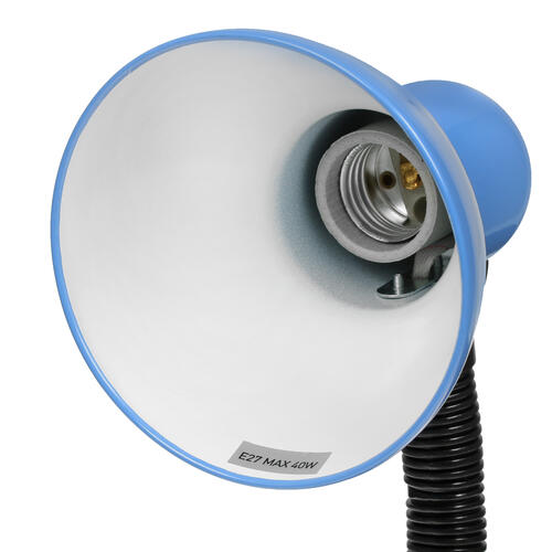 Купить Настольный светильник ЭРА N-211-E27-40W-BU синий  5055426. Характеристики, отзывы и цены в Донецке