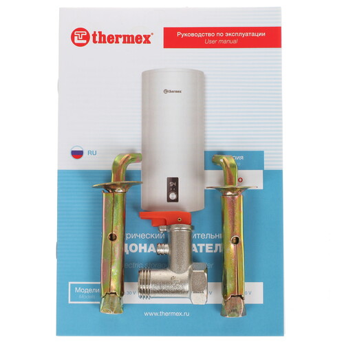Купить Водонагреватель электрический Thermex Solo 50V  1233627. Характеристики, отзывы и цены в Донецке