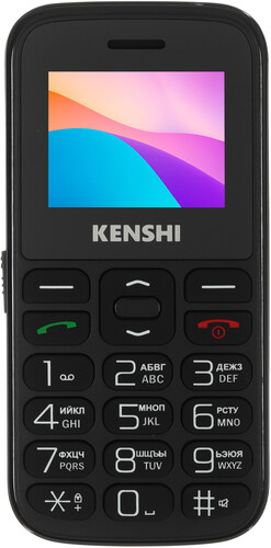 Купить Сотовый телефон KENSHI SM231 черный  9045567. Характеристики, отзывы и цены в Донецке