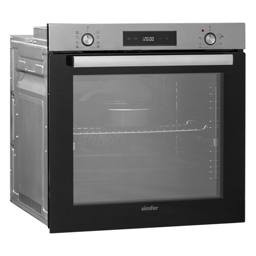 Купить Электрический духовой шкаф Simfer B6EM69070 серебристый  9125094. Характеристики, отзывы и цены в Донецке