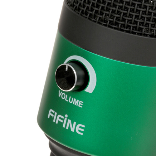Купить Микрофон Fifine K669 зеленый  9925697. Характеристики, отзывы и цены в Донецке