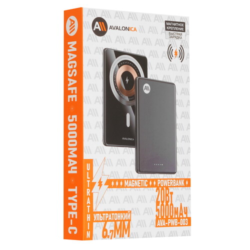 Купить Портативный аккумулятор Avalonica AVA-PWB-003 черный  5647922. Характеристики, отзывы и цены в Донецке