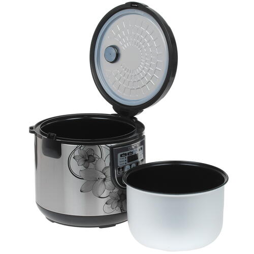 Купить Мультиварка Centek CT-1498 Ceramic серебристый  1114400. Характеристики, отзывы и цены в Донецке