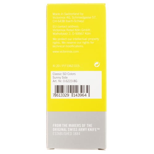 Купить Швейцарский нож Victorinox Classic SD Colors Sunny Side  9011947. Характеристики, отзывы и цены в Донецке