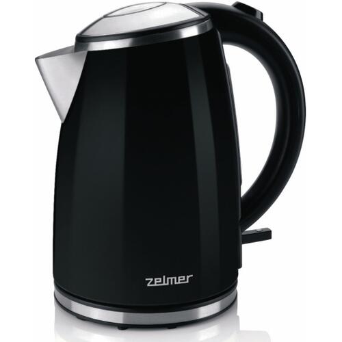 Купить Электрочайник Zelmer ZCK1274B черный  5355750. Характеристики, отзывы и цены в Донецке