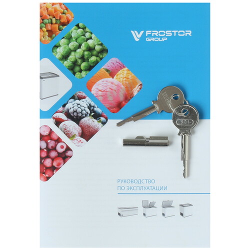Купить Морозильный ларь Frostor Gellar FG 350 E белый, красный  1109660. Характеристики, отзывы и цены в Донецке