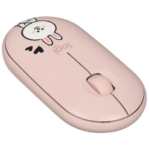 Купить Мышь беспроводная Logitech Pebble M350 [910-005782] розовый  5404488. Характеристики, отзывы и цены в Донецке