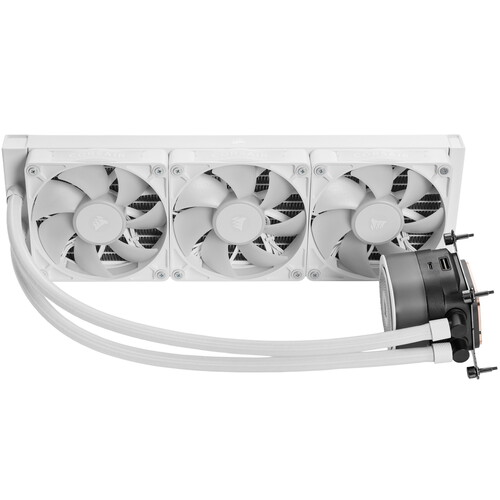 Купить Система охлаждения Corsair iCUE LINK TITAN 360 RX RGB  белая  5609984. Характеристики, отзывы и цены в Донецке