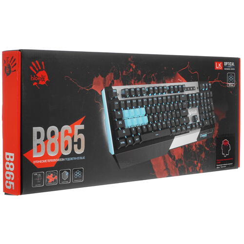 Купить Клавиатура  проводная A4Tech Bloody B865  4891213. Характеристики, отзывы и цены в Донецке