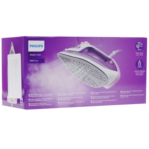 Купить Утюг Philips DST3010/30 фиолетовый  9081237. Характеристики, отзывы и цены в Донецке