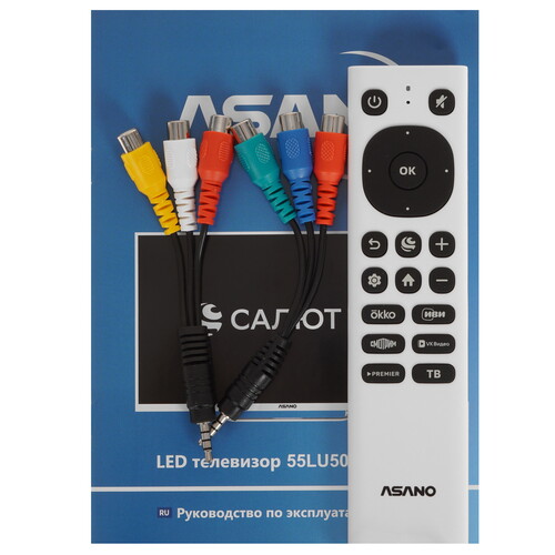 Купить 55" (138 см) Телевизор Asano 55LU5030T черный  9225873. Характеристики, отзывы и цены в Донецке