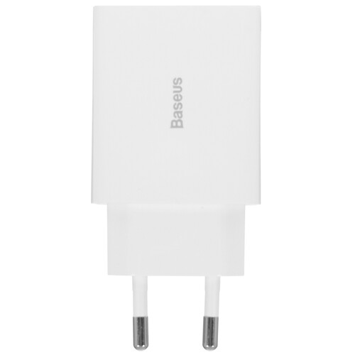Купить Сетевое зарядное устройство Baseus Speed Mini белый  5072998. Характеристики, отзывы и цены в Донецке