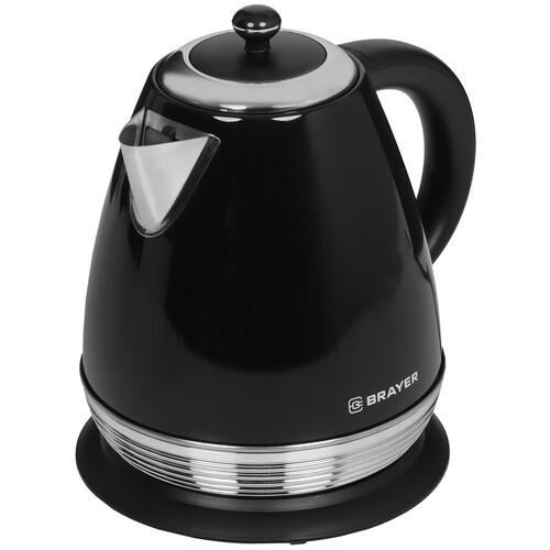 Купить Электрочайник BRAYER BR1006 черный  8194472. Характеристики, отзывы и цены в Донецке