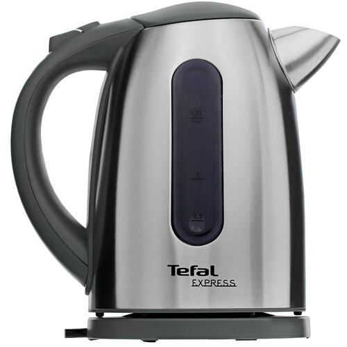 Купить Электрочайник Tefal Express KI170D30 серебристый  1242798. Характеристики, отзывы и цены в Донецке
