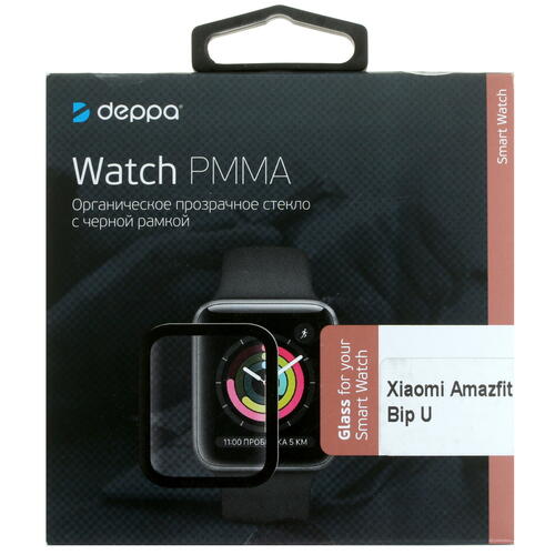 Купить Защитное гибридное стекло DEPPA для Amazfit Bip U/ U Pro  4795857. Характеристики, отзывы и цены в Донецке