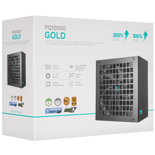 Купить Блок питания DEEPCOOL GamerStorm PQ1000G  5633955. Характеристики, отзывы и цены в Донецке