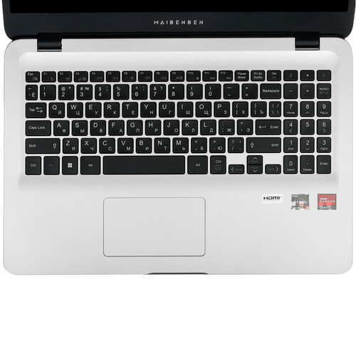 Купить 15.6" Ноутбук MAIBENBEN M543 серебристый  5091201. Характеристики, отзывы и цены в Донецке