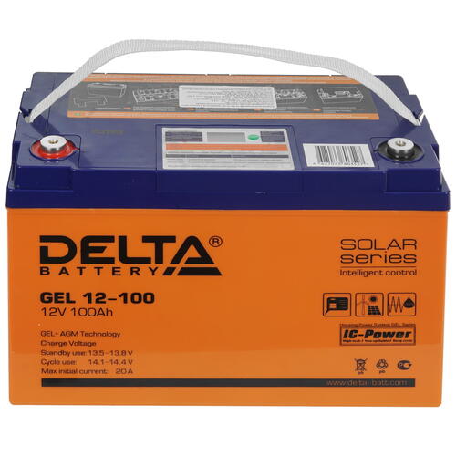 Купить Аккумуляторная батарея для ИБП Delta GEL 12-100  5341441. Характеристики, отзывы и цены в Донецке