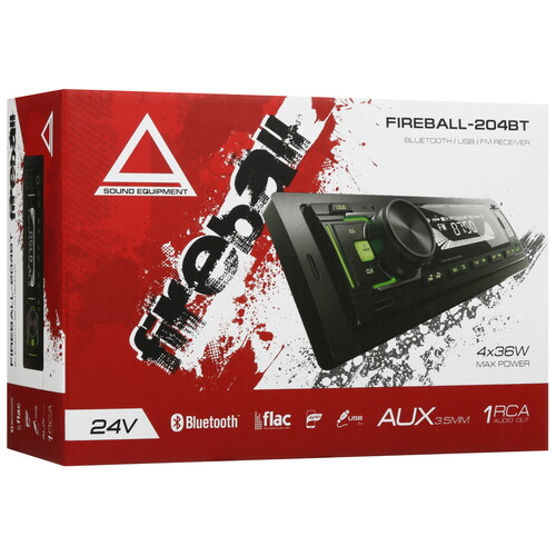Купить Автопроигрыватель AurA FIREBALL-204BT  5608244. Характеристики, отзывы и цены в Донецке