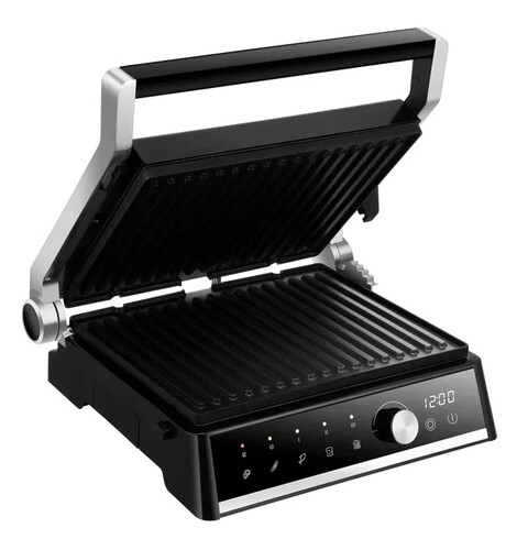 Купить Гриль Kitfort КТ-4601 серебристый  9238741. Характеристики, отзывы и цены в Донецке