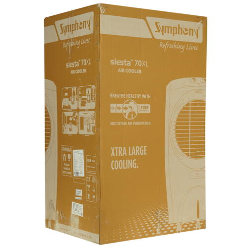 Купить Охладитель воздуха Symphony Siesta 70XL серый  5054748. Характеристики, отзывы и цены в Донецке