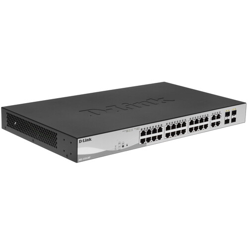 Купить Коммутатор D-Link DGS-1210-28P/FL  9908278. Характеристики, отзывы и цены в Донецке