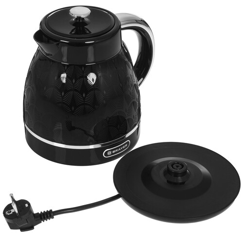 Купить Электрочайник BRAYER BR1031 черный  9904501. Характеристики, отзывы и цены в Донецке